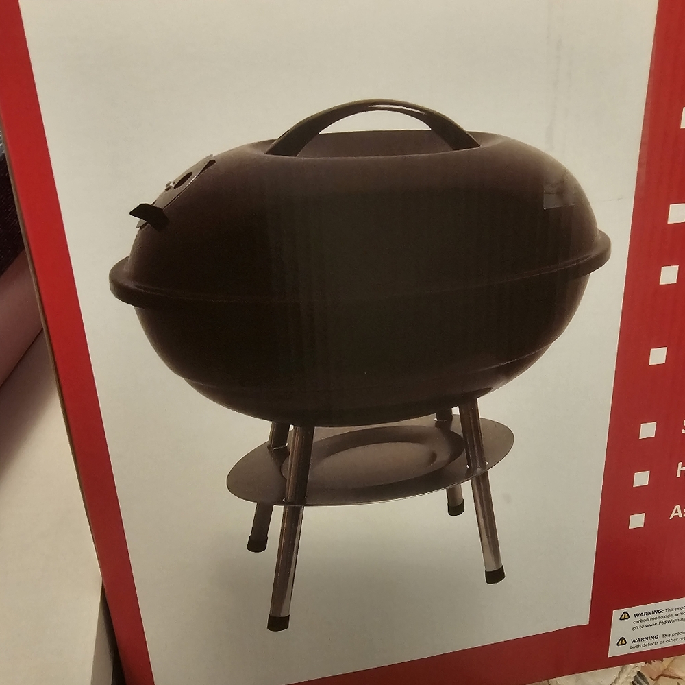 New 14 inch BBQ CHARCOAL KETTLE GRILL